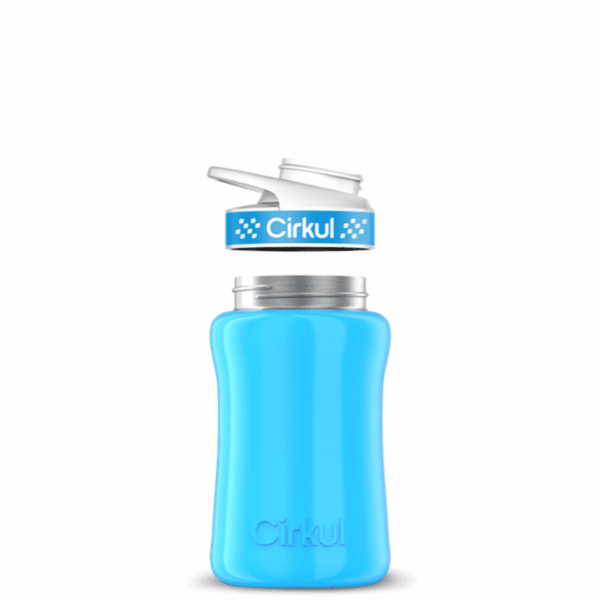 12oz. Stainless Steel Bottle & Comfort Grip Lid - Image 2
