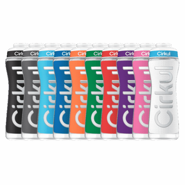22oz. Grip Squeeze Plastic Bottle & Sport Lid