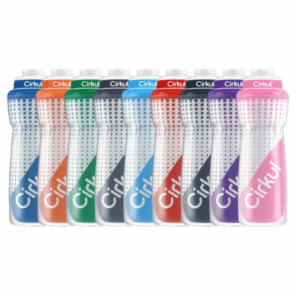 22oz. - 32oz. Insulated Squeeze Plastic Bottle & Sport Lid
