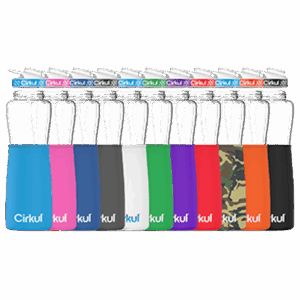 Add-on: 42oz. Plastic Bottle & Comfort Grip Lid + 42oz. Chill Sleeve
