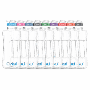 62oz. Plastic Bottle & Comfort Grip Lid