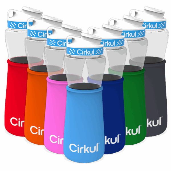 Reward: 22oz. Plastic Bottle & Comfort Grip Lid + 22oz. Chill Sleeve