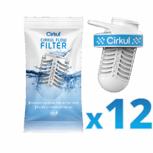 Cirkul Flow Filter (12-Pack) & New Comfort Grip Lid