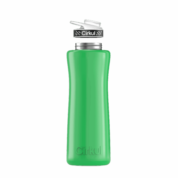 42oz. Stainless Steel Bottle & Comfort Grip Lid - Image 3