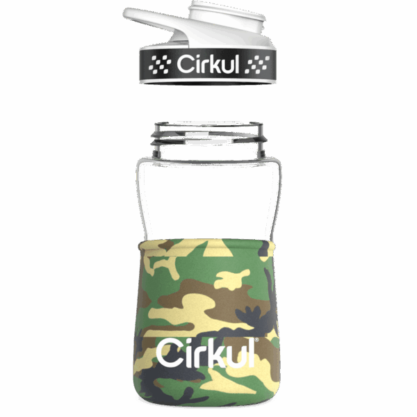 Add-on: 12oz. Plastic Bottle & Comfort Grip Lid + 12oz. Chill Sleeve - Image 3