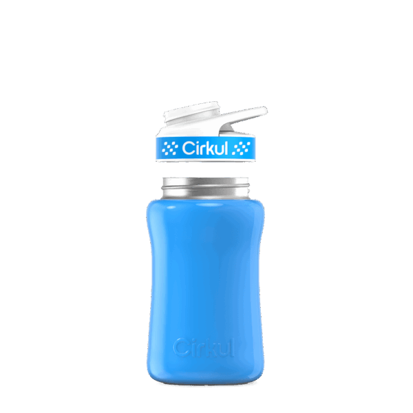 12oz. Stainless Steel Bottle & Comfort Grip Lid - Image 2