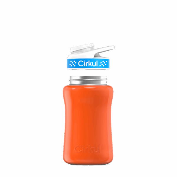 12oz. Stainless Steel Bottle & Comfort Grip Lid - Image 10