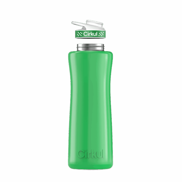 42oz. Stainless Steel Bottle & Comfort-Grip Lid - Image 2