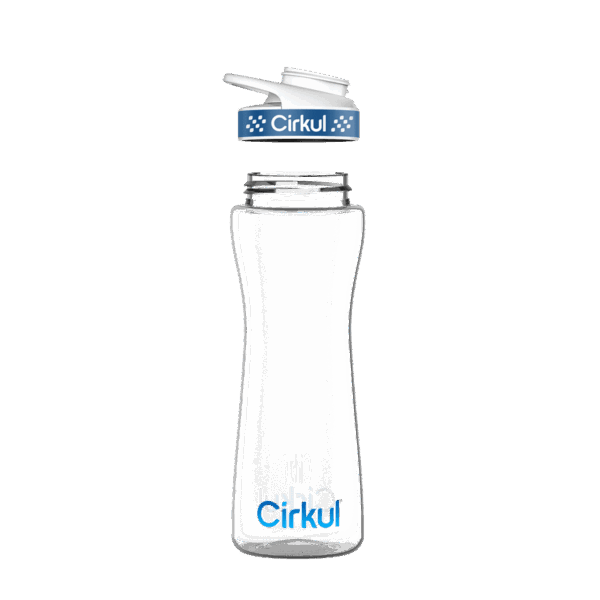 22oz. Plastic Bottle & Comfort Grip Lid - Image 6