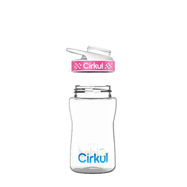 12oz. Plastic Bottle & Comfort Grip Lid - Image 8