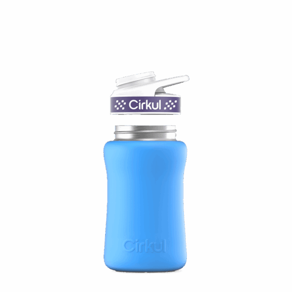 12oz. Stainless Steel Bottle & Comfort Grip Lid - Image 90