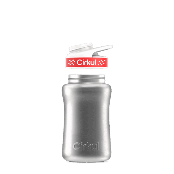 12oz. Stainless Steel Bottle & Comfort Grip Lid - Image 100
