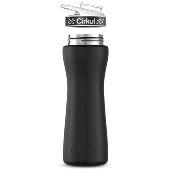 22oz. Stainless Steel Bottle & Comfort Grip Lid - Image 2