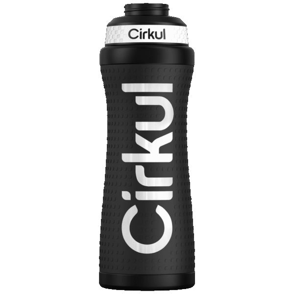 22oz. Grip Stainless Steel Bottle & Sport Lid - Image 2