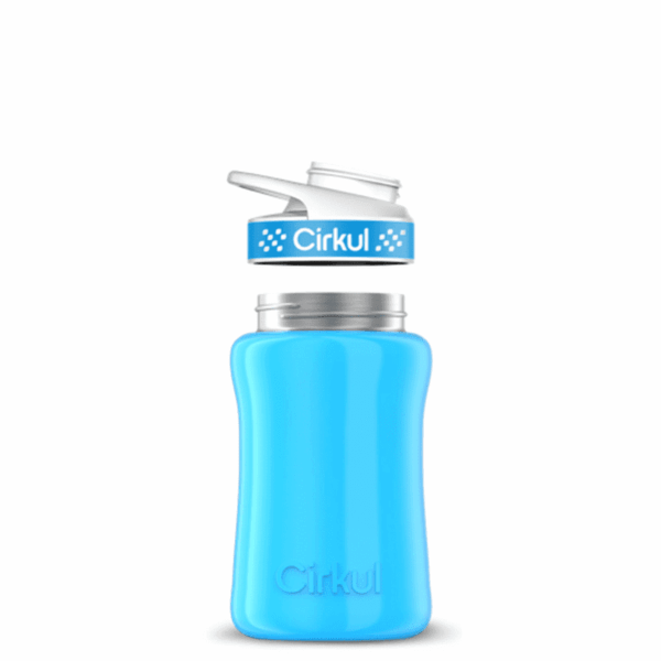 12oz. Stainless Steel Bottle & Comfort Grip Lid - Image 3