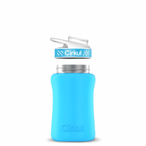 12oz. Stainless Steel Bottle & Comfort Grip Lid - Image 4