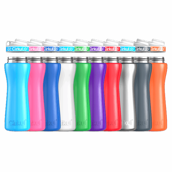 22oz. Stainless Steel Bottle & Comfort Grip Lid