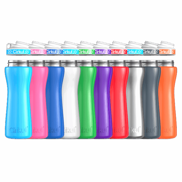 Reward: 22oz. Stainless Steel Bottle & Comfort Grip Lid