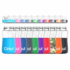 Add-on: 12oz. Plastic Bottle & Comfort Grip Lid + 12oz. Chill Sleeve