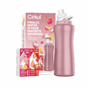 32oz. Rose Gold Stainless Steel Bottle Starter Kit