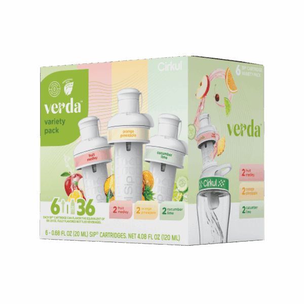 Base: Verda Flavor Cartridge Variety Pack. 6-Pack