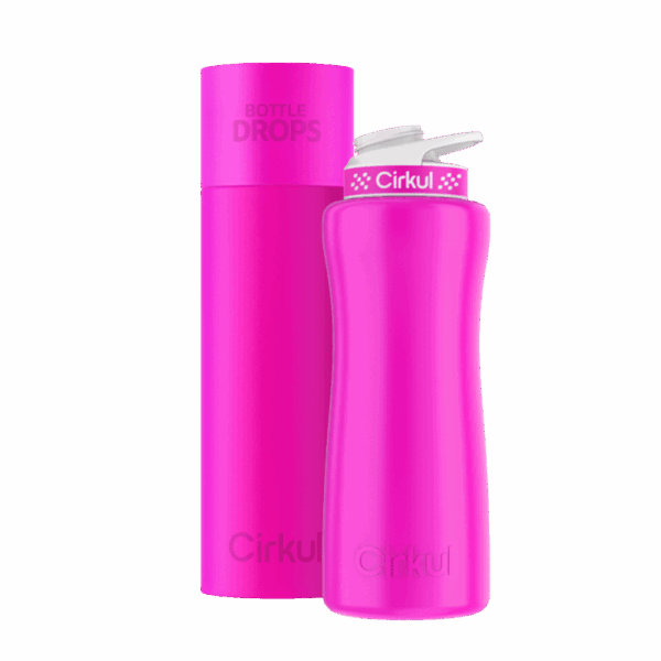 Limited Edition: 32oz. Neon Fuchsia Stainless Steel Bottle & Lid